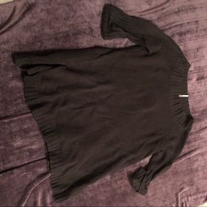 Brown free people sweater